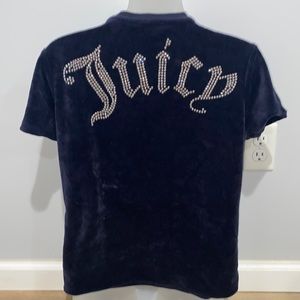 🧊 Vintage Y2K Juicy Couture Rein Stone Terrycloth Top 🧊